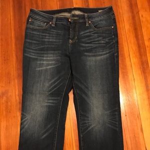 Dear John cropped straight leg